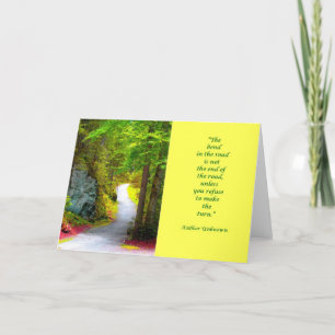 Cartão The Yellow Road