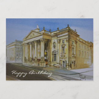 Cartão Theater Royal Newcastle Happy Birthday Card