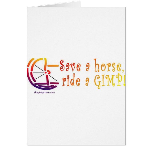 Cartão thegimpstore.com (Frente)