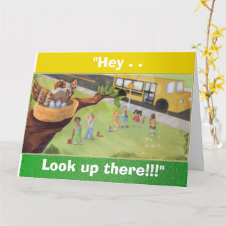 Cartão #TheLittleBirdAqueleDia de as mães Feliz