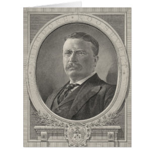 Cartão Theodore Roosevelt 1905