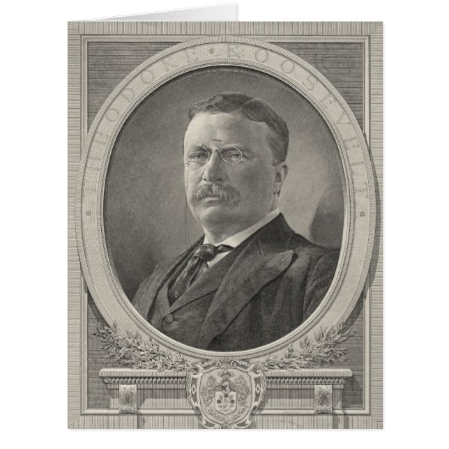 Cartão Theodore Roosevelt 1905 (Frente)