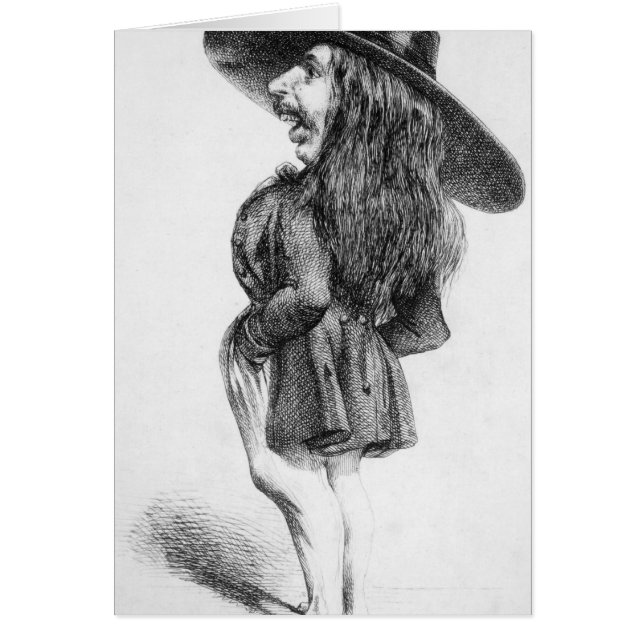 Cartão Theophile Gautier (Frente)