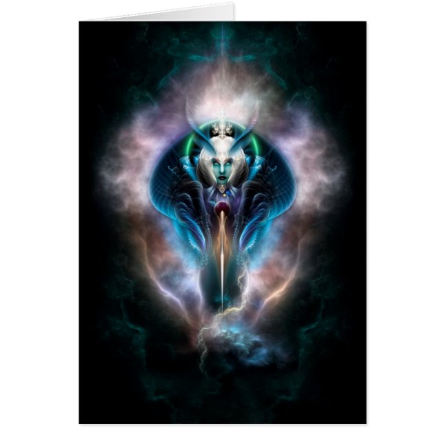 Cartão Thera A Rainha Eetérea (Frente)