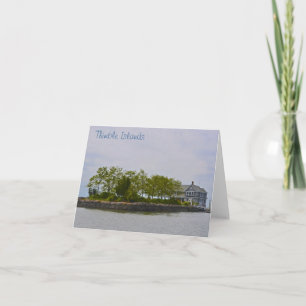 Cartão Thimble Island Notecard