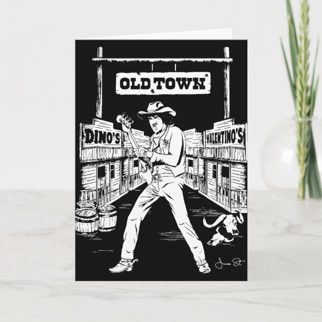 Cartão Thin Lizzy (Frente)