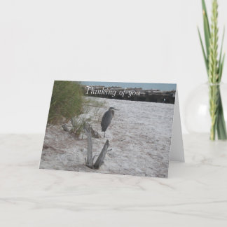 Cartão Thinking of you