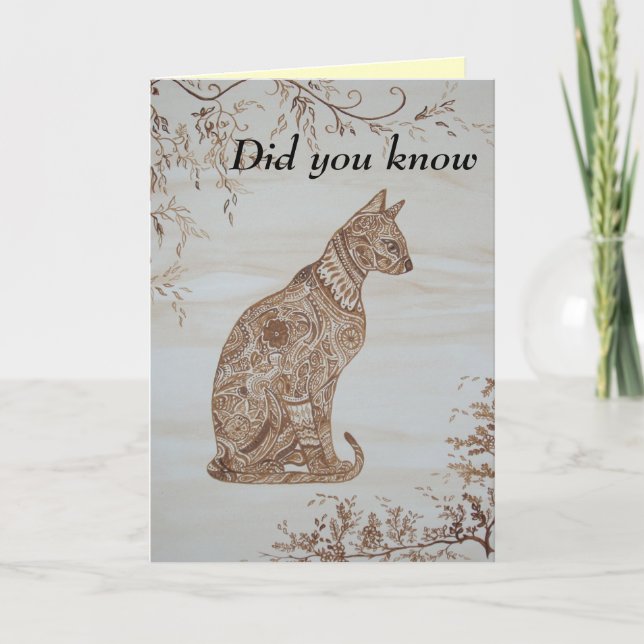 Cartão Thinking of You (Frente)