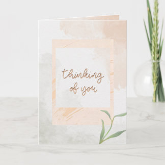 Cartão Thinking of You