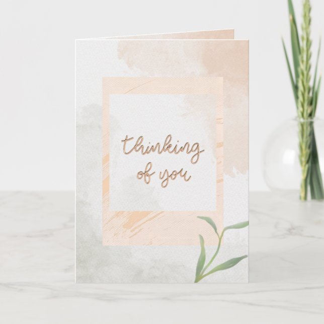 Cartão Thinking of You (Frente)