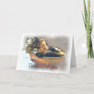 Cartão Thinking of you