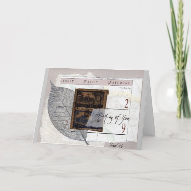 Cartão Thinking of You (Frente)