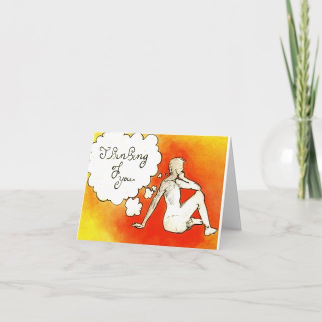 Cartão 'Thinking of You' (Frente)