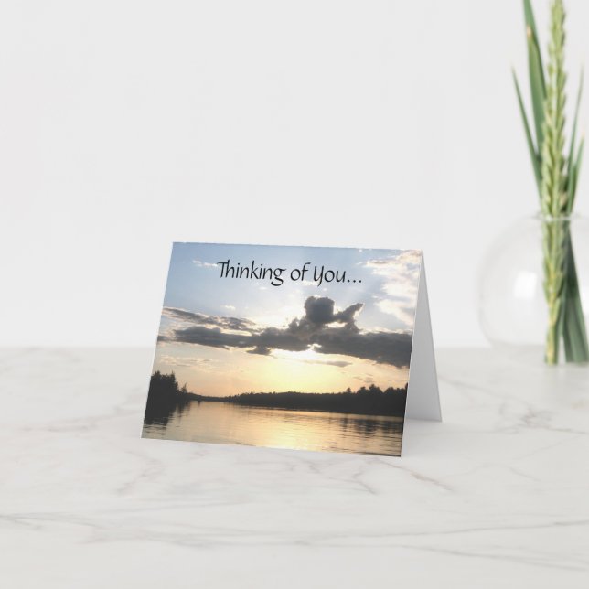 Cartão Thinking of You... (Frente)