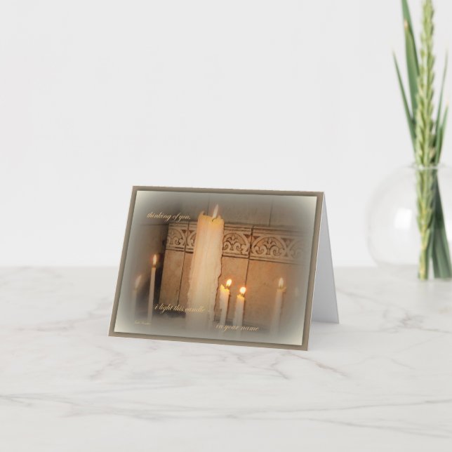 Cartão Thinking of You (Frente)