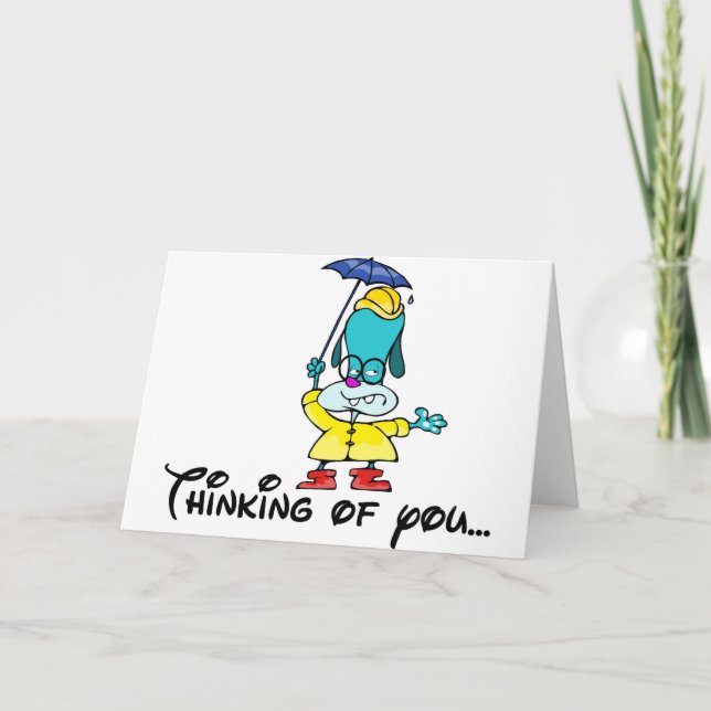Cartão Thinking of You...  (Frente)