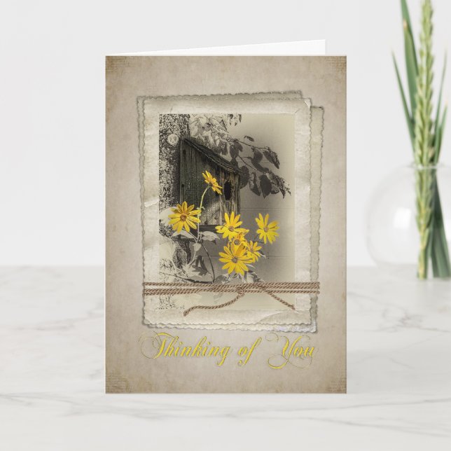 Cartão Thinking of You Card (Frente)