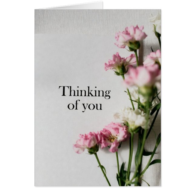 Cartão Thinking of You Card (Frente)