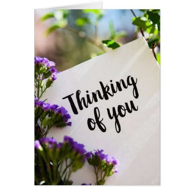 Cartão Thinking of You Card (Frente)