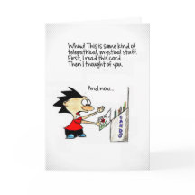 Thinking of You card - The Cudorables