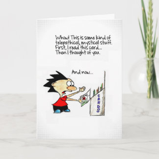 Cartão Thinking of You card - The Cudorables