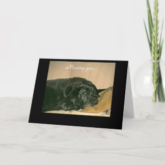 Cartão Thinking of you - Customized