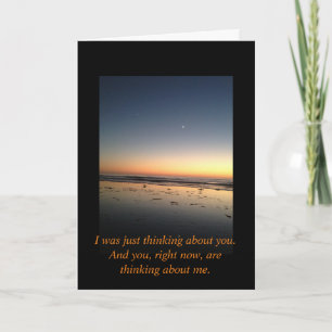 Cartão Thinking Of You Greeting Card