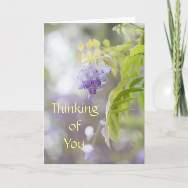 Cartão Thinking of You Greeting Card (Frente)