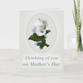 Cartão Thinking of you Mother's Day, Loss of a Mother