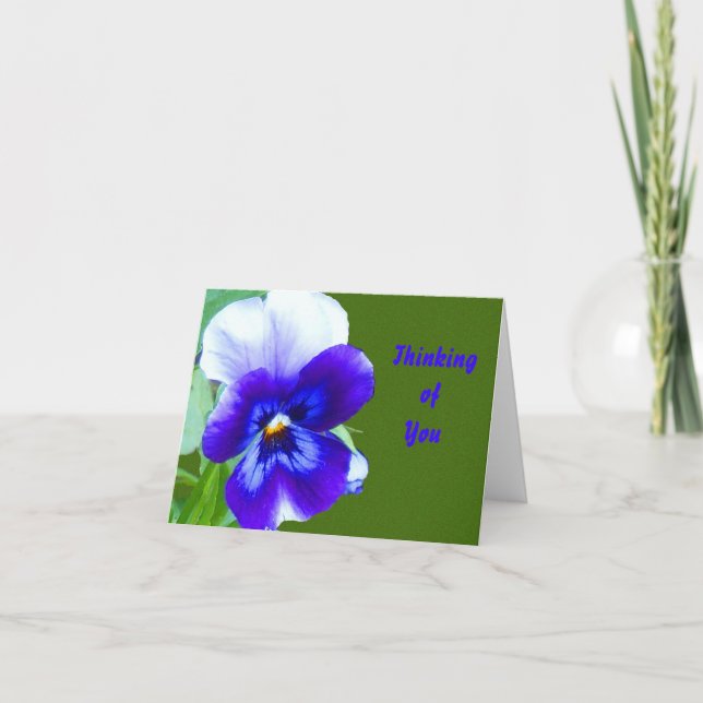 Cartão Thinking of You Note Card (Frente)