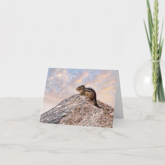 Cartão Thinking of You Note Card (Frente)