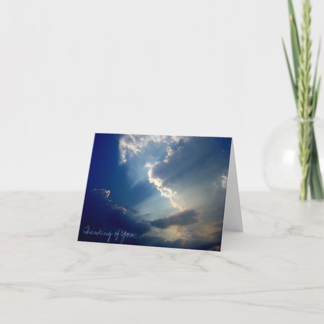 Cartão 'Thinking of You' photo notecard (Frente)