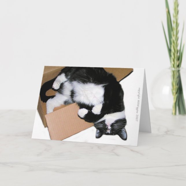 Cartão Thinking outside the greeting card (Frente)