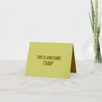 Cartão This is Awesome! Notecard