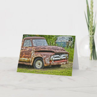 Cartão This old truck-birthday card