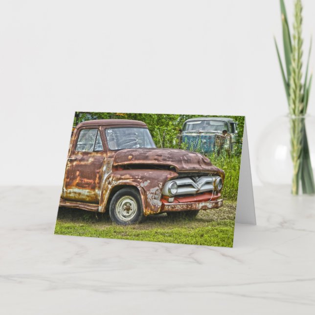 Cartão This old truck-birthday card (Frente)