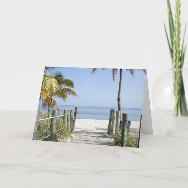 Cartão This way to Paradise (Frente)