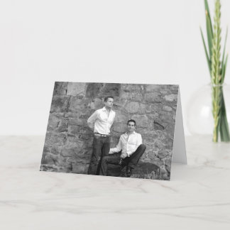 Cartão thom and chris