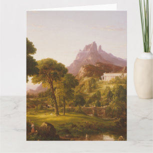 Cartão Thomas Cole Sonho de Arcádia