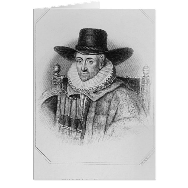 Cartão Thomas Egerton 'dos retratos britânicos do (Frente)