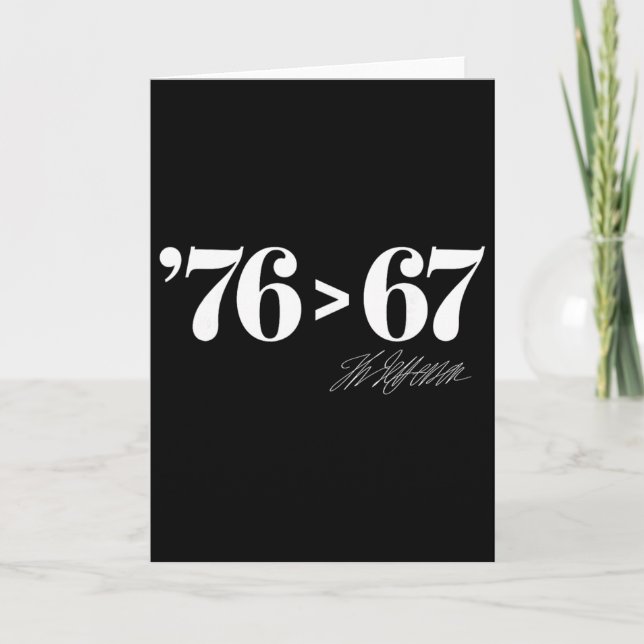 Cartão Thomas Jefferson 76 > 67 Evidente Minimal M (Frente)