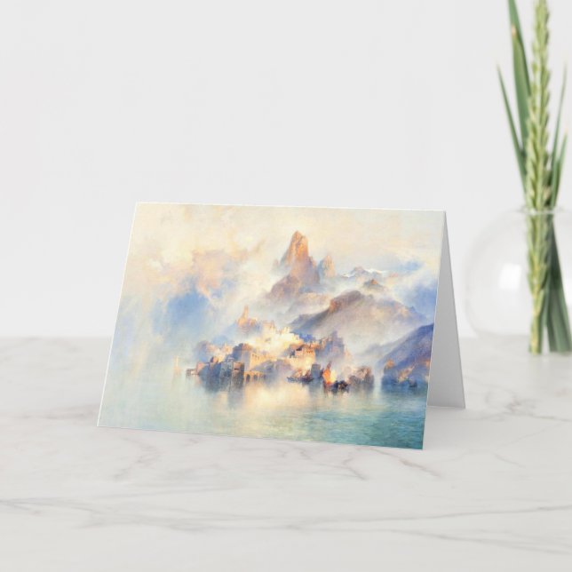 Cartão Thomas Moran - A Cidade do Sonho (Frente)