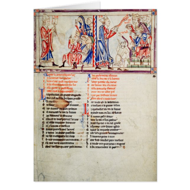 Cartão Thomas que um nó de escota pronuncia (Frente)