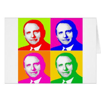 Cartão Thomas S. Monson Pop Art