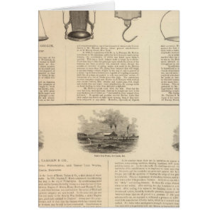 Cartão Thomas S Morton, Fabricante Morris