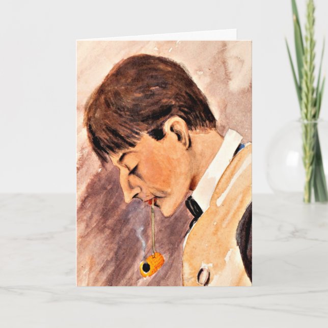 Cartão Thomson - Self-Portrait (After a Day in Tacoma) (Frente)