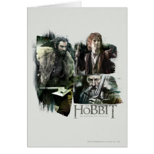 Cartão THORIN OAKENSHIELD™, BILBO BAGGINS™ E Gandalf
