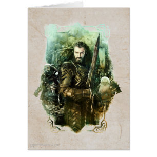 Cartão THORIN OAKENSHIELD™, Dwalin e Gráfico Balin