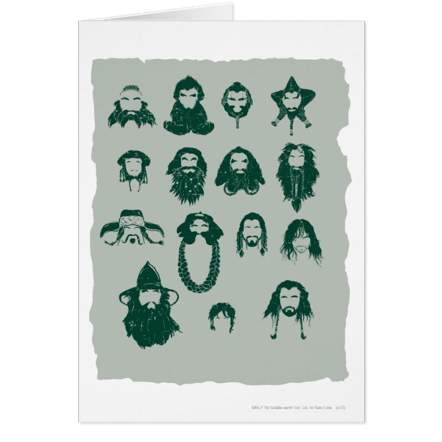 Cartão THORIN OAKENSHIELD™ e pelo da empresa (Frente)