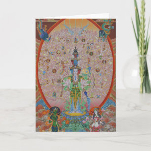 Cartão Thousand-Armed Avalokiteshvara Greeting Card